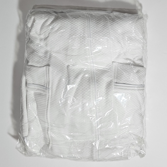 NEW!~ J.cotton Cotton Kimono Bath Spa Shower Bathrobe Terry Bath Robe - Picture 5 of 8